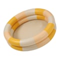 Pikkukuva 5 / 5: Uppblåsbar Pool Baby Retro Blow Up Pool Familj Söt stil Förtjockad vattenpool Gul Stripe