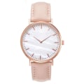 Miniatyrbild 6 av 6: Nytt mode Enkel klocka Damklockor Casual Dam Läder Kvartsklocka Watch Vrouwen Relogio Feminino Zegarek Damski Green(.604)