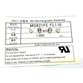 Miniatyrbild 2 av 4: Uppladdningsbart batteri för SEIKO MS621FE FL11E 3V 5,5 mAHr superkapacitet A 10Pcs