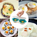 Miniatyrbilde 3 av 5: Egg Poacher Egg Carton, Steamed Egg Mold