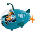 Pikkukuva 1 / 4: Octonauts Ubåt Leksak Lykta Fisk Båt Figur Modell Docka Actionfigurer Leksaker Barn Födelsedag Gi