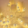 Miniatyrbillede 4 af 5: Led lyskæde Fe-lys VARM HVID 3M 20LEDS USB 3M varm w
