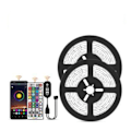 Miniatyrbillede 1 af 10: 12M - 44-Tast Musik LED-Strips - APP-styring - Musikstyringsboks MultiColo multicolor 12m 44key music led strip 18LED/m