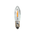 Miniatyrbild 3 av 6: 7 LED-lampor filament för adventsljusstakar E10 universal