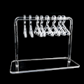 Miniatyrbillede 9 af 9: Øreringe Stativ Organizer Smykke Display Holder ROSE RED Rose red