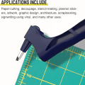 Miniatyrbild 2 av 5: 360 graders skärverktyg - Gyro-Cut Craft Cutter Precision Art Kn