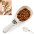 Food Measuring Spoon Scale, Digital Measuring Spoon Scale, Weighing Spoon Scale, with Display and Replaceable Spoons, for Portioning Food (1 pc)-FA-
