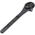 Miniatyrbillede 2 af 4: Computer Cykel Styr Carbon Fiber Montering Speedometer Håndtag Holder