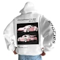 Pikkukuva 1 / 6: Setcar Porsche911 - Print Miesten Muodikkaat Hupparit Miehille ja Naisille Color4 3XL Color4