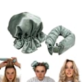 Pikkukuva 2 / 2: Heatless Curling Set Hårrullar för Heatless Curls Heatless green