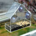 Miniatyrbillede 7 af 7: Foderautomat til vinduet - Utenu Vindue - Fuglefoderautomater black 225