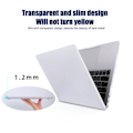 Miniatyrbilde 4 av 5: Hard Shell Laptop Case För Bok Ny Chip M1 Air 13 Pro 13 För b Black A15