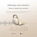 Pikkukuva 4 / 5: Näkymättömät nukkumiskuulokkeet Pienimmät Kevyimmät Pienet melunvaimennuskorvatulpat nukkumiseen Hiljainen mukava Mini Sleepbuds Langaton Bluetooth 5.2 Piilotetut kuulokkeet White