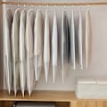 Miniatyrbilde 5 av 5: Mottavvisende klesposer, transparente klesposer med full glidelås, pustende (S: 60×80 cm)