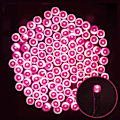 Miniatyrbilde 4 av 5: 22m Solar Fairy Lights 200 Led 8 String Lights Ideal Garden Pink