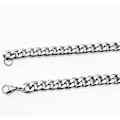 Pikkukuva 2 / 3: Kiillotettu panssarilinkkikaulakoru teräksestä, joka säilyttää värinsä ikuisesti! 3.5mm tjock, 50cm lång