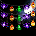 Pikkukuva 3 / 5: Halloween-kynttilät ulko- ja sisätiloihin, kurpitsan Halloween-kynttilänauha