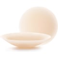 Pikkukuva 1 / 8: Rintapehmusteet - Tarttuvat itseliimautuvat silikonirintapehmusteet - Uudelleenkäytettävät rintapehmusteet naisille matkakotelolla Crèm Large (Fits D+ Cups) Crème