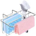 Miniatyrbild 1 av 7: Svamphållare för diskho Caddy - Diskhohållare för diskho, 2-pack Sponge frame with rod