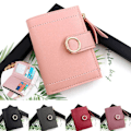 Miniatyrbillede 9 af 10: Kort pung dame Clutch taske ROSE RED rose red