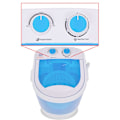 Miniatyrbillede 2 af 8: vidaXL Minivaskemaskine med enkel tromle 2,6 kg multicolor 5620