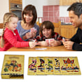 Miniatyrbillede 5 af 6: Cartoon Anime Guld Fil Trading Card Set til børnespil og samleobjekter guld Gold