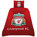 Miniatyrbild 1 av 5: Liverpool FC Gradient Täcke Set Enkel Röd/Grön Red/Green Single