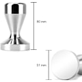 Miniatyrbillede 3 af 9: 51mm Sort Kaffe Tamper, Sort Espresso Tamper 51mm, Tamper 51mm 2 tommer