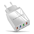 Pikkukuva 4 / 7: Seinään asennettava adapteri 4 LED-portilla, monivärinen multicolor one size