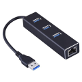 Pikkukuva 3 / 3: USB 3.0 Ethernet-keskitin, alumiininen USB Rj45 -sovitin C-jakaja