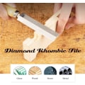 Miniatyrbillede 3 af 4: Diamant flad fil diamant rombefil generelt formål høj