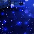 Miniatyrbild 1 av 5: Blå Fe-ljus, 10m 100 LED Batteri Fe-ljus Små för Ch