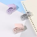 Pikkukuva 2 / 5: 1 kpl Mini-reikäleima 8 sivua leimaa yksinkertaisilla pyöreillä rei'illä DIY-sidontaa varten