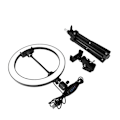 Miniatyrbilde 4 av 9: Northio, Ringlys (26 cm) - Justerbart Stativ 1284 black