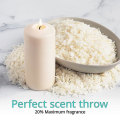 Miniatyrbillede 1 af 2: 100g/500g/1kg Voks til lys Fremstilling af hvide bivoks pellets Sojabønner pastiller til DIY lysfremstilling Naturlig sojabønnevoksfremstilling soy wax 1000g