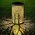 Miniatyrbild 1 av 5: LED solcellslykta, trädformad hängande lykta LED-lampa