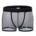 Herrunderkläder Sexiga transparenta meshboxers Mesh-FA-