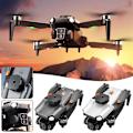 Miniatyrbillede 2 af 5: Mini foldbar børsteløs motor UAV højde hold svævende Quadcopters legetøj gave til venner familie GY 3 battery
