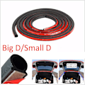 Miniatyrbilde 4 av 5: Gummitetningslist D-form Vær-strirp SMALL D 5M