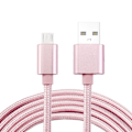 Pikkukuva 7 / 8: Täysvärillinen punottu Micro-USB-kaapeli 1,8 m blue