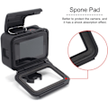 Pikkukuva 2 / 7: SHOP Housing Frame Yhteensopiva GoPro Hero 9/10/11 Black Action Kameroiden kanssa Tarvikkeet Suojaava Housing Case Pohjan ja Ruuvin kanssa Musta C