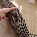 Pikkukuva 2 / 5: Jute-matto, pyöreä, luonnonkuitua 100cm