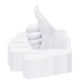 Pikkukuva 4 / 5: 12 parin pehmeät puuvillaiset käsineet, joustavat korut whiteB XL12pcs
