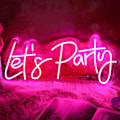Miniatyrbilde 1 av 5: Tilpasset LED-neonskilt - lydpartyskilt for singler