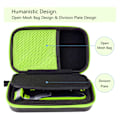 Miniatyrbillede 7 af 8: Rejsetaske til Philips Norelco OneBlade QP2520 QP2530 QP2620 QP2630 Elektrisk Trimmer Barbermaskine