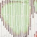 Pikkukuva 5 / 5: vidaXL Bambuverho 90x200 cm multicolor 3000