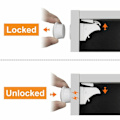 Pikkukuva 2 / 8: 10x Magneettiset Lasten Lukot white 197
