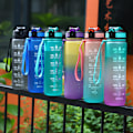 Pikkukuva 3 / 11: Urheilujuomapullo Muovinen juomakuppi 1000ML - stock-FA2- Blue
