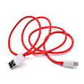 Miniatyrbillede 3 af 6: Rød Dash Charge Hurtiglader Data Type-C USB-kabel