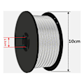Miniatyrbillede 2 af 2: Spole Cored wire uden gas/MIG-MAG svejsning Ø:0,8 mm (1kg)